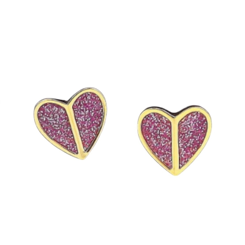 Kate Spade Gold Heart Earrings